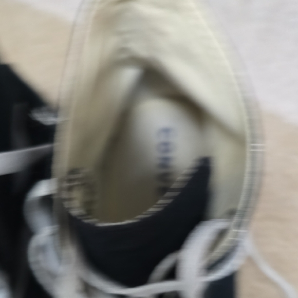 Converse Chuck Taylor Black and White High-Top Sneakers - Size 8.5 Men's - Picture 6 of 16